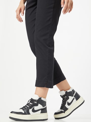 UNITED COLORS OF BENETTON Slimfit Spodnie w kant w kolorze czarny