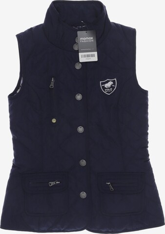 Polo Sylt Vest in XS in Blue: front