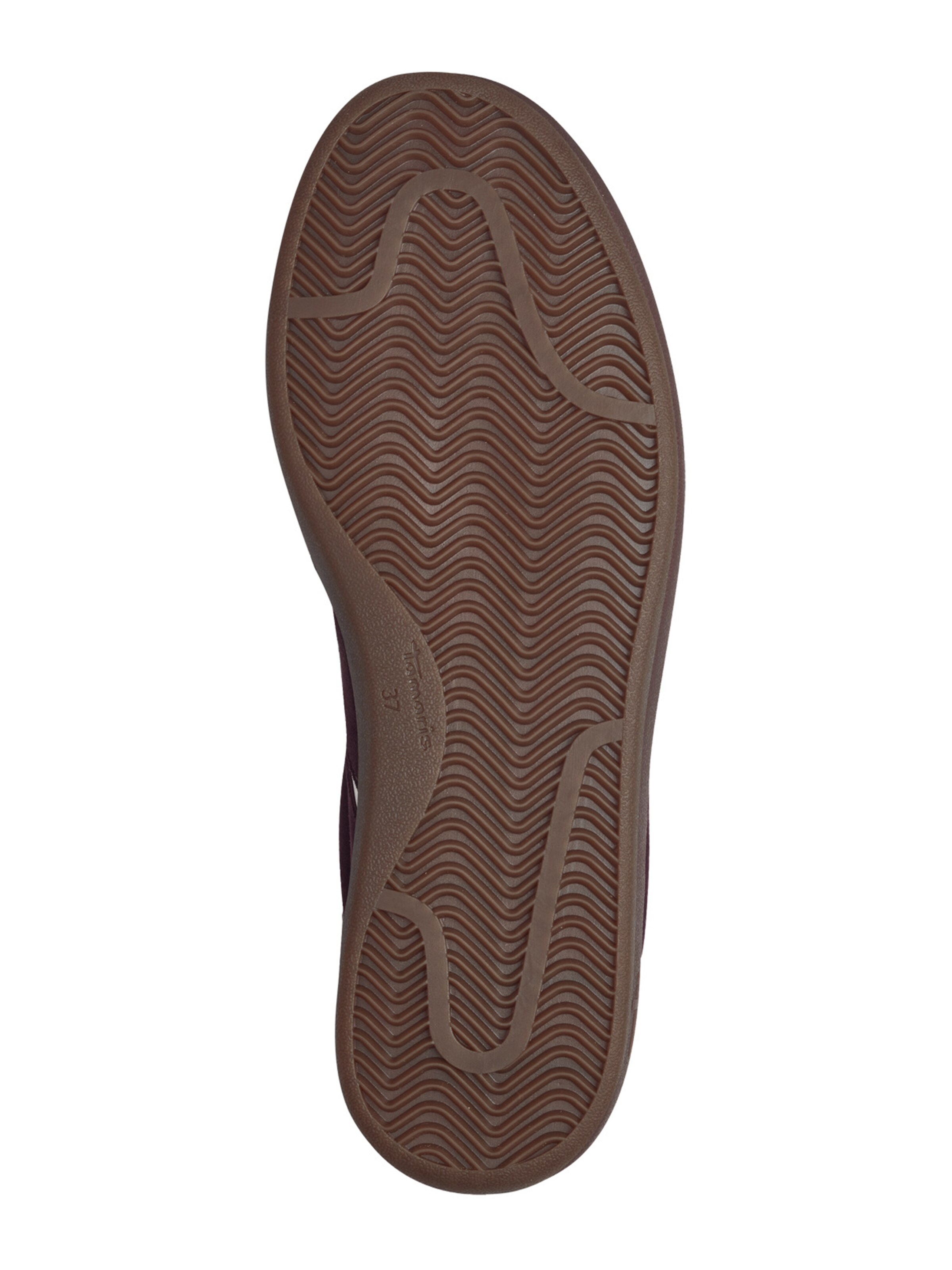 Tamaris Σνίκερ χαμηλό σε κόκκινο