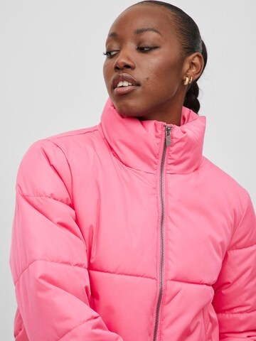 Vila Petite Winter Jacket 'Tate' in Pink