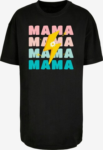 Maglietta 'Mothers Day - Mama' di Merchcode in nero: frontale