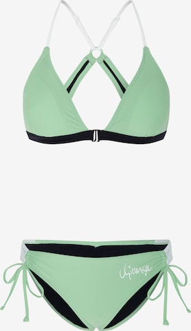 CHIEMSEE Bikini in Green: front