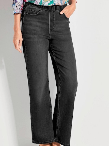 Goldner Wide leg Jeans 'VERA' in Zwart
