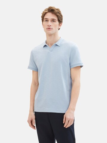 T-Shirt TOM TAILOR en bleu : devant