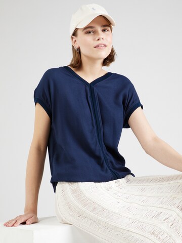 ZABAIONE Shirt 'To44ri' in Blauw: voorkant