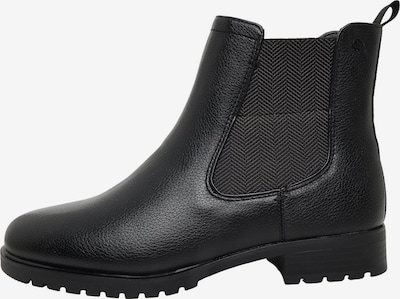 Botine pe 36 JANA pe negru, Vizualizare produs