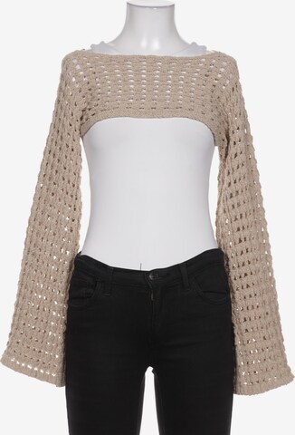 Urban Outfitters Sweater & Cardigan in S in Beige: front