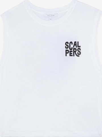 Scalpers Top in White: front