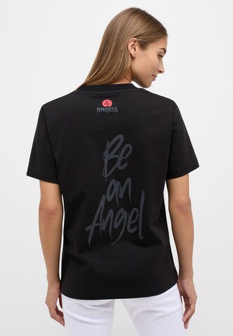 Angels Shirt 'Made in Heaven' in Black