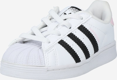 ADIDAS ORIGINALS Sneakers 'SUPERSTAR' i lyserosa / svart / hvit, Produktvisning