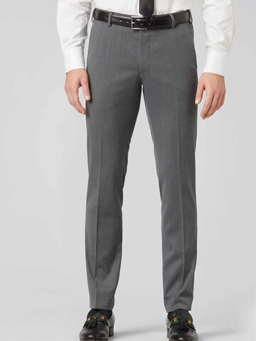 MEYER Slim fit Pants 'Bonn' in Grey: front
