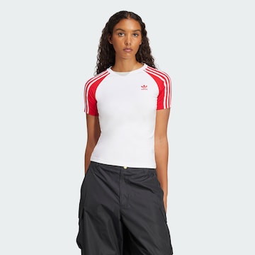ADIDAS ORIGINALS Póló 'Adicolor' - fehér: elől
