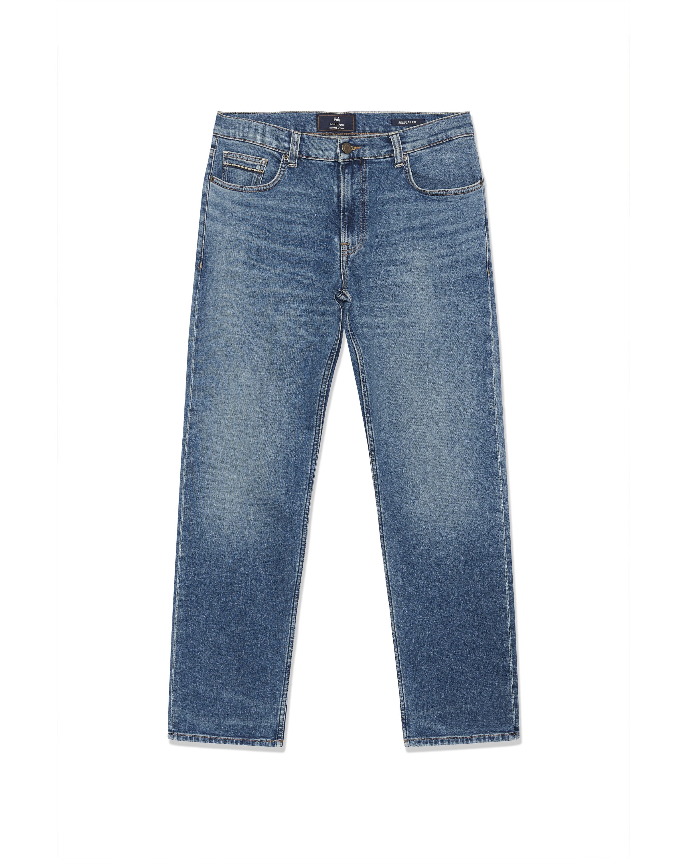 Matinique Jeans in 28/30 in de kleur Blauw denim, Productweergave