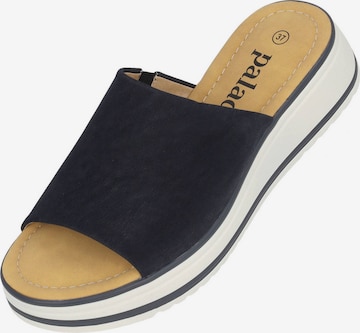 Palado Mules 'Rhat' in Blue: front