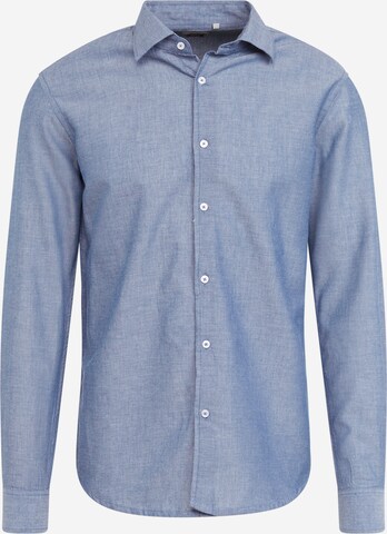 MEXX Regular fit Button Up Shirt in Blue: front