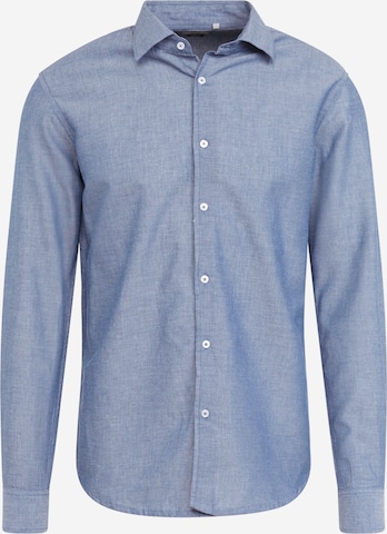 MEXX - Ajuste regular Camisa en azul: frente