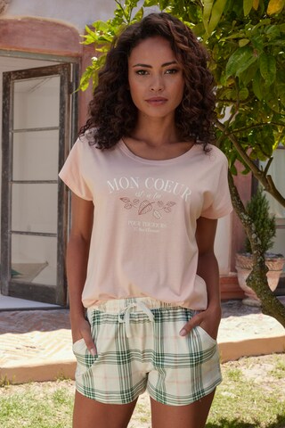 VIVANCE Pyjamasbyxa i beige