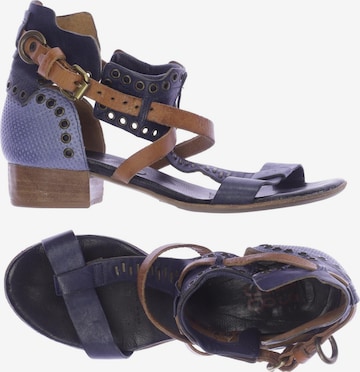 A.S.98 Sandalen 38 in Blau: predná strana