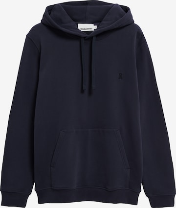 ARMEDANGELS Hoodie PAARLO LOOP in Blau: Vorderseite