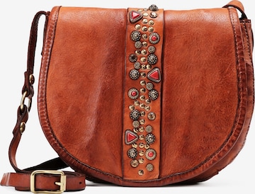 Campomaggi Schoudertas in Bruin: voorkant