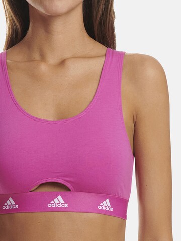 ADIDAS SPORTSWEAR Bustier BH ' SCOOP BRALETTE ' in Roze