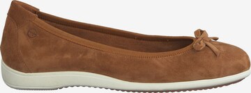 TAMARIS Ballet Flats in Brown