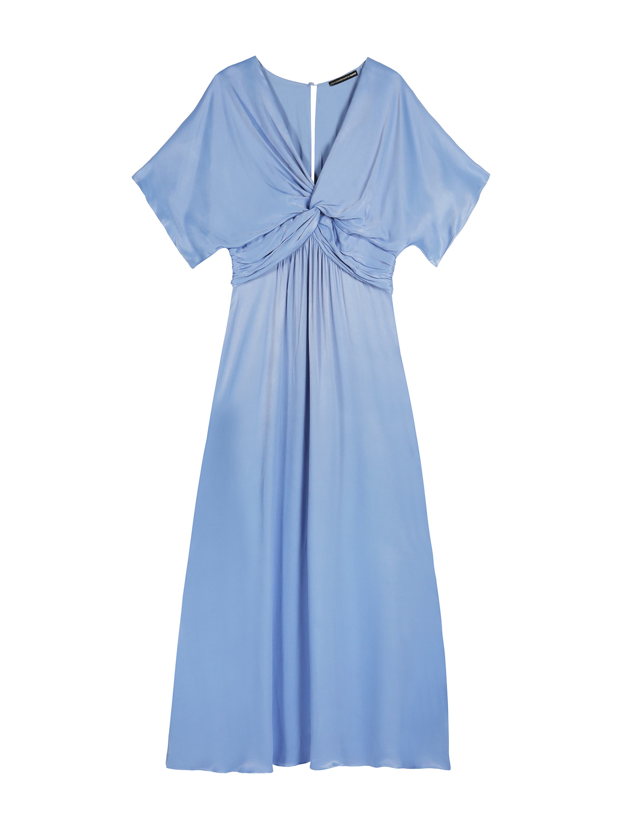 Lola Casademunt Φόρεμα σε μπλε: μπροστά