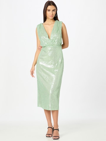 VILA Cocktail Dress 'SANDRA' in Green: front