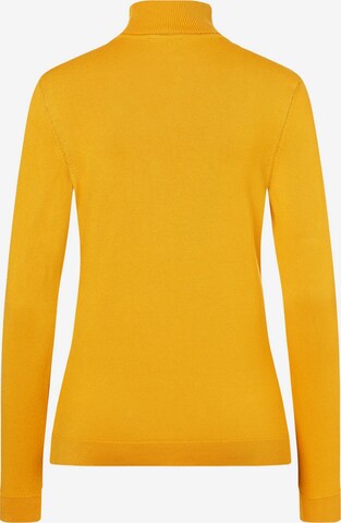 MORE & MORE Sweter w kolorze żółty