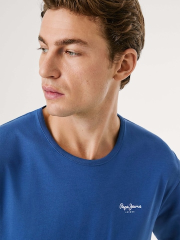 T-Shirt Pepe Jeans en bleu