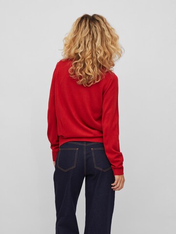 Vila Tall Sweater in Red