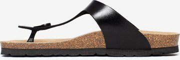 Bayton Teenslipper 'CAIRNS' in Zwart