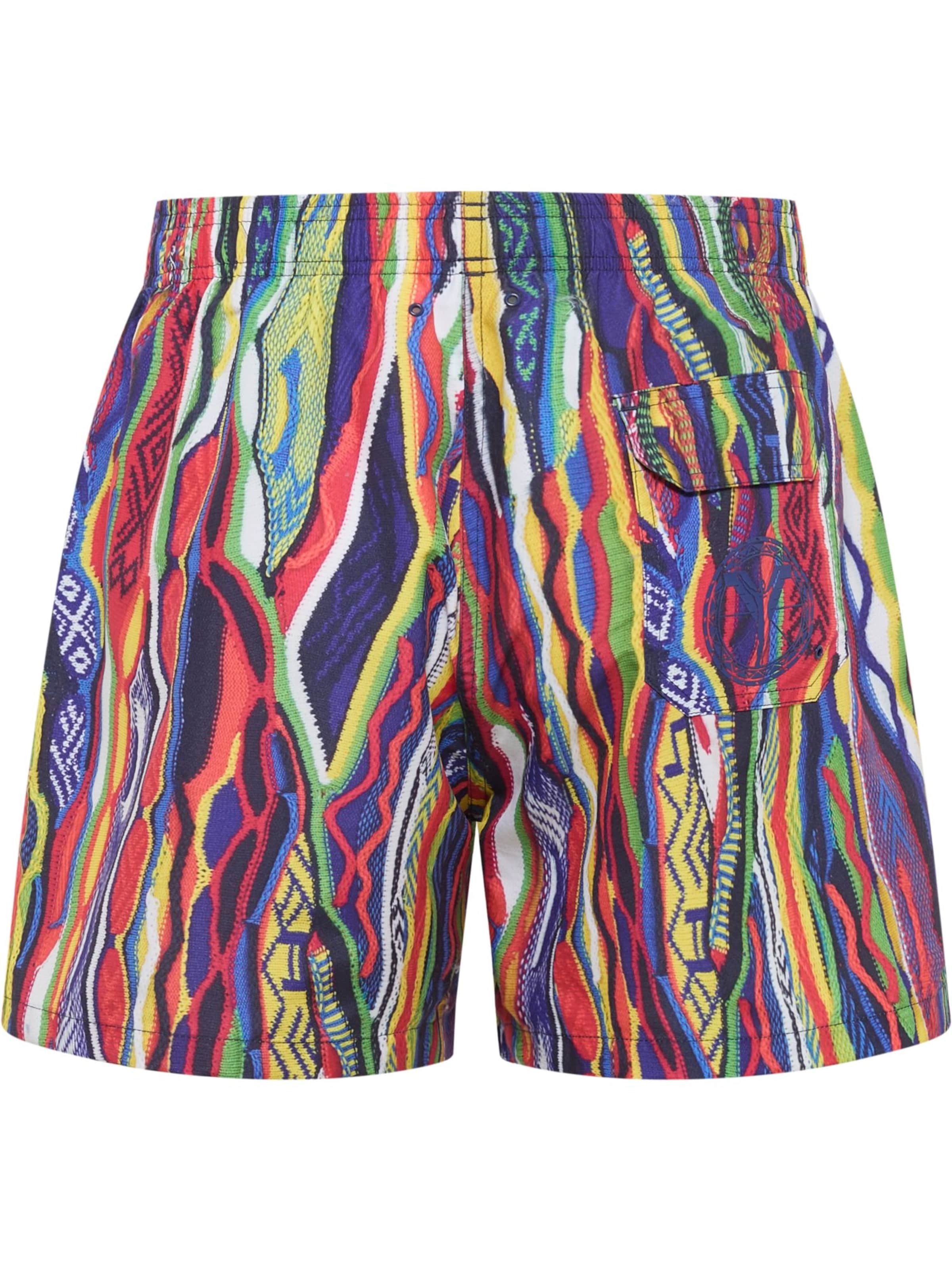 Shorts de bain 'Federici' Carlo Colucci en mélange de couleurs