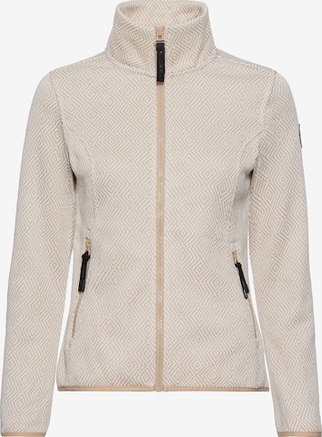 ICEPEAK Fleecejacke in Beige: predná strana