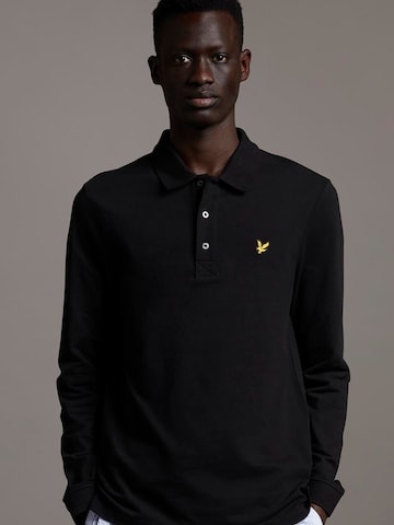 Lyle & Scott Shirt in Zwart: voorkant