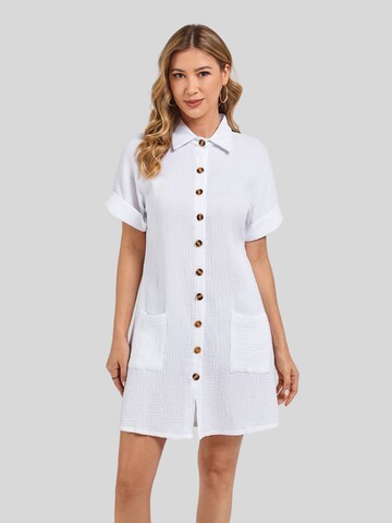 Robe-chemise LapaPlus en blanc