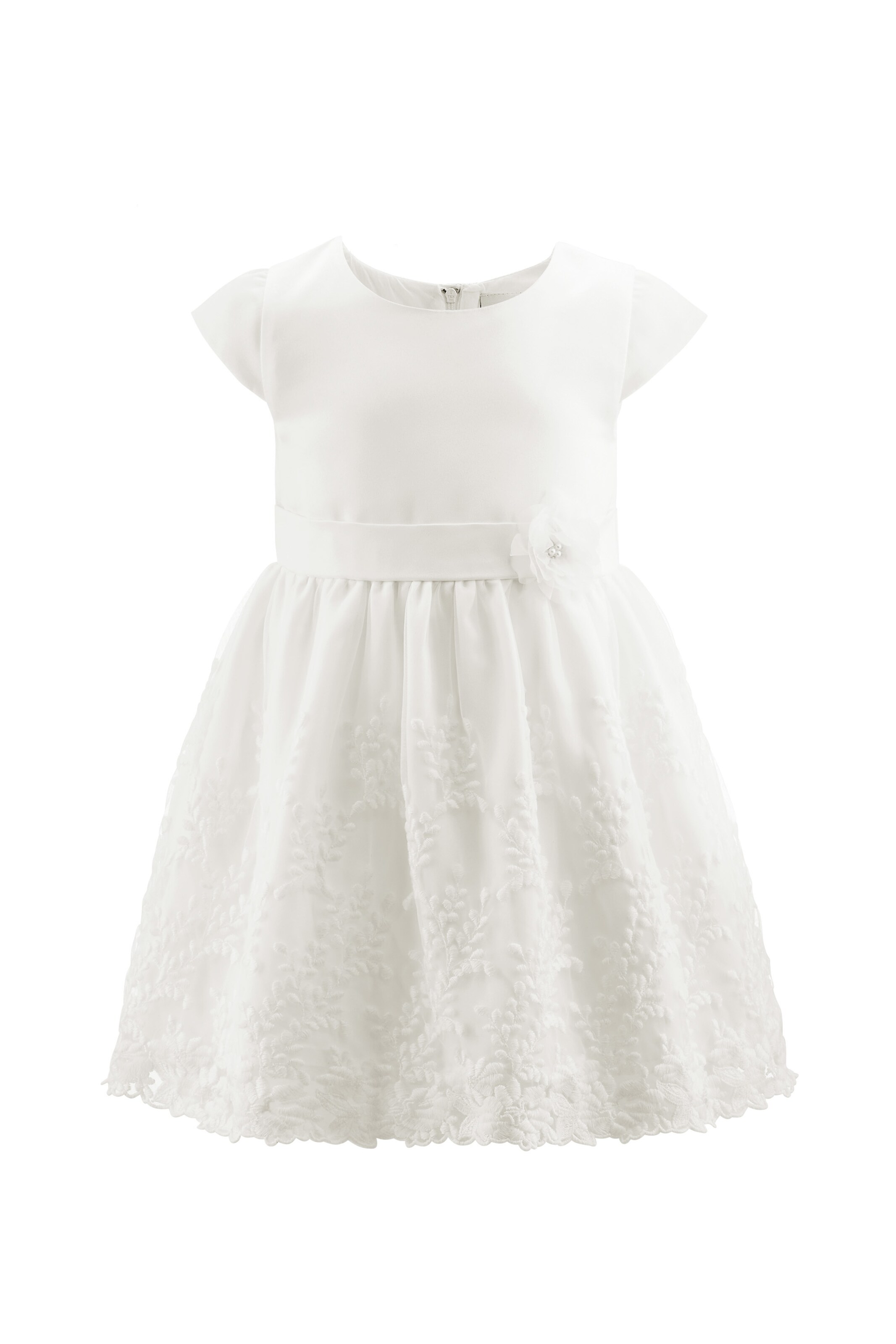 Rochie de la happy girls pe bej: față