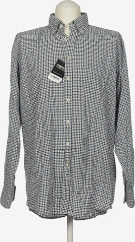 FYNCH-HATTON Button Up Shirt in XL in Blue: front