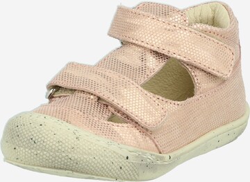 NATURINO First-step shoe 'Puffy' in Pink: front