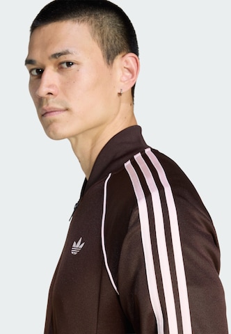 Veste de survêtement 'SST' ADIDAS ORIGINALS en marron