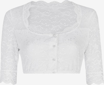 Nina von C. Traditional Blouse 'Doris' in White: front