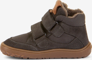 Froddo First-Step Shoes in Brown: front