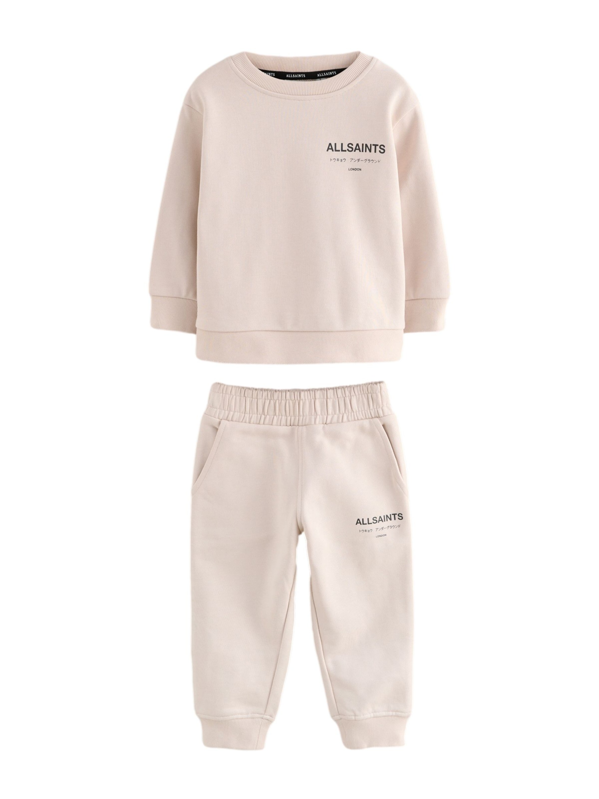 Tuta da jogging 'Underground' di smALLSAINTS in rosa: frontale