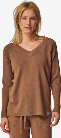 YOU LOOK PERFECT Pullover 'DORINA' in Braun: Vorderseite
