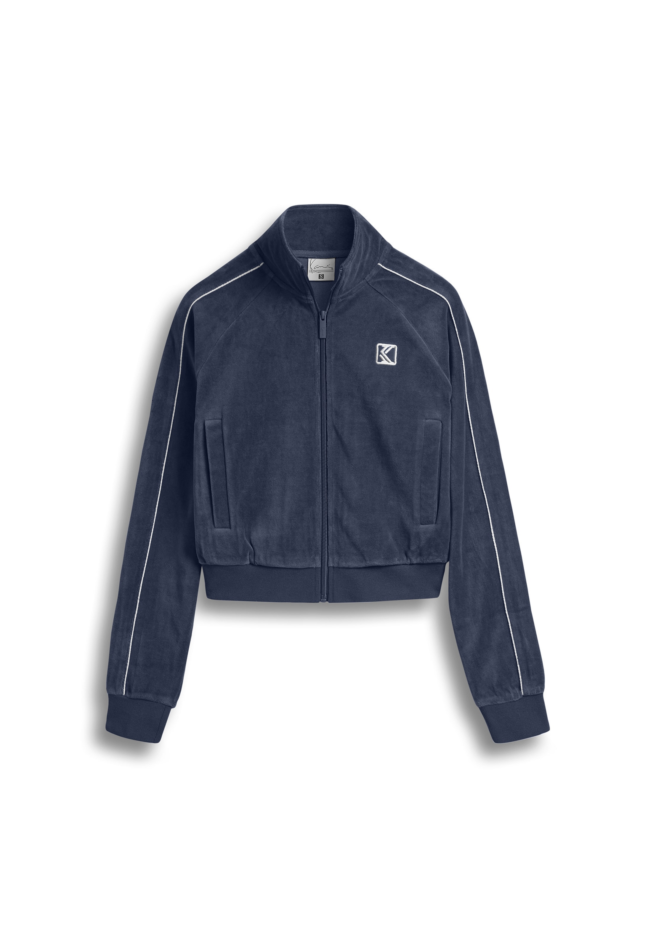 Karl Kani - Chaqueta de chándal en azul: frente