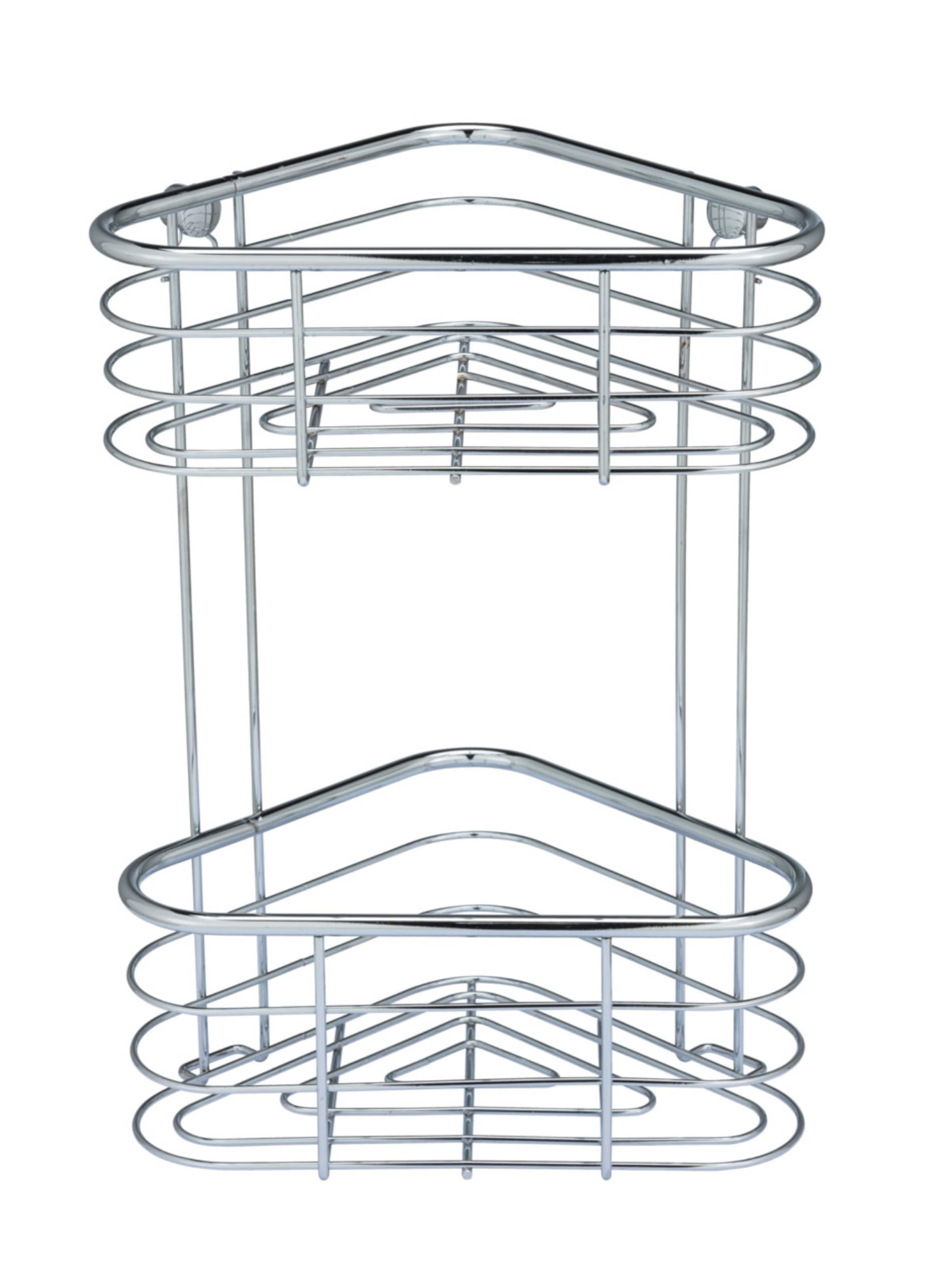 Wenko Eckregal 'Trestina' in Silber