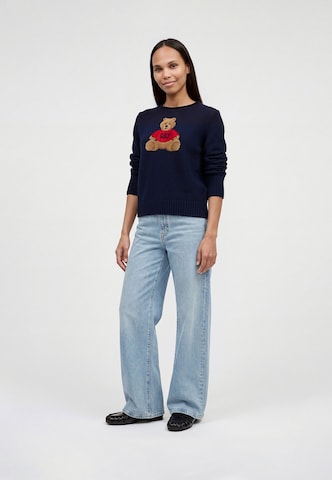 Gap Petite - Pullover em azul: lateral