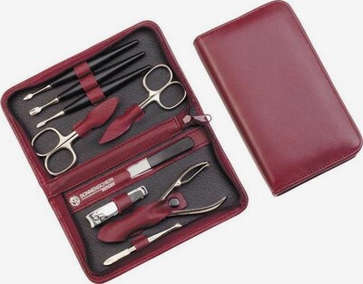 Hans Kniebes Manicure-Etui Set in bordeaux, Produktansicht