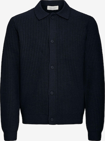 Casual Friday - Jersey 'CFAlbret Polo Knit' en negro: frente