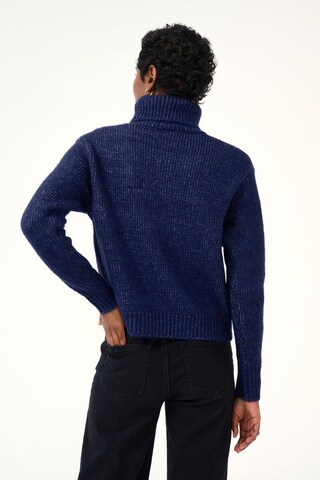 Pull-over 'Trina' Kaffe en bleu